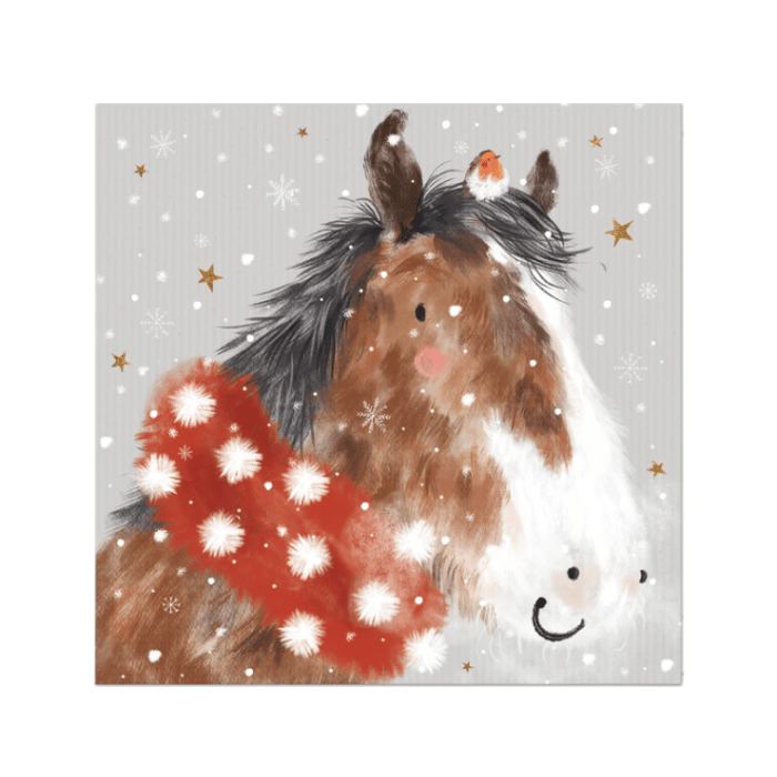 Horse and Robin